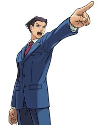 BUY NEW phoenix wright ace attorney - 141763 Premium Anime Print Poster